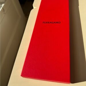 Ferragamo Red Tie Gift Box